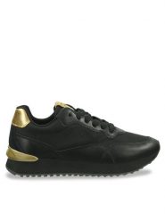 Gant Sneakersy Bevinda 29531671 Czarny. Czarne obuwie sportowe damskie Gant, ze skóry, bez zapięcia. Za 269.99 zł.