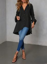 LA Angels Koszula w kolorze czarnym rozmiar: XL. Czarne koszule damskie LA Angels, xl, bez wzorów, bez kołnierzyka, bez ramiączek. Za 152.99 zł.