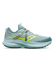 Saucony Buty "Ride 15" w kolorze błękitnym do biegania rozmiar: 42,5. Niebieskie obuwie sportowe damskie Saucony, bez zapięcia, do biegania. Za 326.56 zł.