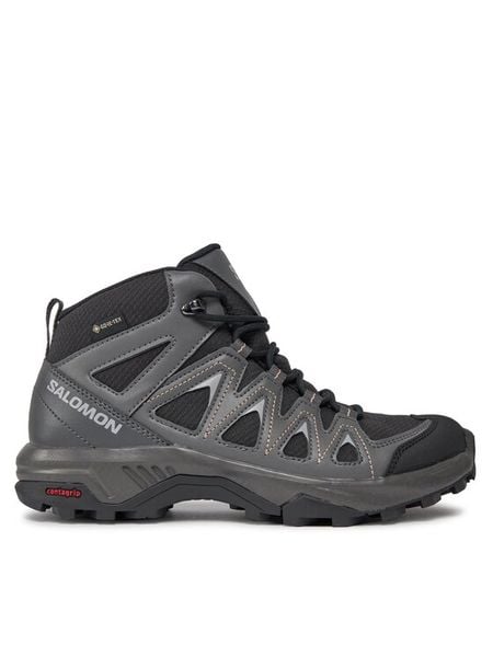 Salomon Trekkingi X Braze Mid GORE-TEX L47181200 Czarny. Czarne obuwie trekkingowe damskie Salomon, z gore-texu, bez zapięcia. Za 469.99 zł.