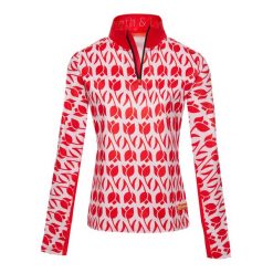 Bluza narciarska Damska Gareth & Lucas The One Hundred and Sixteen. Czerwone bluzy damskie GARETH & LUCAS, na zimę, bez wzorów, z elastanu, bez kaptura. Za 229.99 zł.