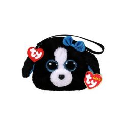 Torebka na nadgarstek TY INC Ty Gear Tracey - czarno-biały pies. Białe przytulanki i maskotki TY INC. Za 19.99 zł.