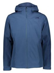 The North Face Kurtka przeciwdeszczowa w kolorze granatowym rozmiar: M. Niebieskie kurtki sportowe damskie The North Face, m, bez wzorów, z materiału, bez kaptura. Za 702.81 zł.