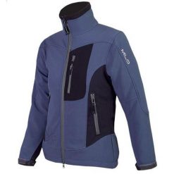 Damska kurtka softshell bez kaptura Milo Chill Lady. Niebieskie kurtki damskie Milo, bez wzorów, z softshellu, bez kaptura. Za 325.80 zł.