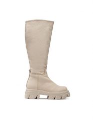 Steve Madden Kozaki Mana SM11002143-03001-287 Beżowy. Brązowe kozaki damskie Steve Madden, ze skóry, bez obcasa, na płaskiej podeszwie, bez zapięcia. Za 889.99 zł.
