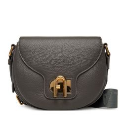 Torebka Furla. Szare listonoszki damskie Furla, bez wzorów, bez dodatków. Za 1,769.00 zł.
