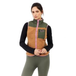 Damska kurtka bez rękawów Protest Try. Brązowe kurtki damskie Protest, bez wzorów, bez kaptura. Za 309.00 zł.