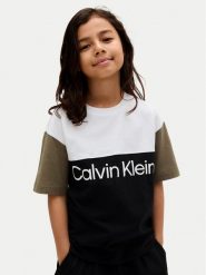 Calvin Klein Jeans T-Shirt Blocking IB0IB02528 D Czarny Relaxed Fit. Czarne t-shirty i koszulki chłopięce Calvin Klein Jeans, bez wzorów, z bawełny, bez kołnierzyka, bez ramiączek. Za 129.99 zł.