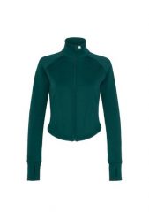 Bluza jeździecka damska EQUESTRIAN QUEEN Melody wiosna/lato 2026 sportowa. Zielone bluzy damskie EQUESTRIAN QUEEN, na lato, l, bez wzorów, bez kaptura. Za 251.99 zł.