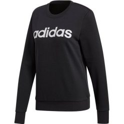 Bluza damska adidas W Essentials Linear Sweat czarna DP2363. Czarne bluzy damskie Adidas, xs, bez wzorów, bez kaptura. Za 112.00 zł.