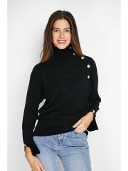 William de Faye Golf w kolorze czarnym rozmiar: 34. Czarne golfy damskie William de Faye, bez wzorów, z kaszmiru, bez ramiączek. Za 135.17 zł.