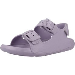 Sandały IGOR S10313 1 Fioletowy. Fioletowe sandały damskie IGOR, bez wzorów, ze skóry, bez obcasa, bez zapięcia. Za 129.99 zł.