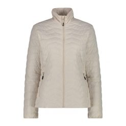 Damska wodoodporna kurtka zapinana na zamek CMP. Brązowe kurtki damskie CMP, s, bez wzorów, bez kaptura. Za 346.00 zł.