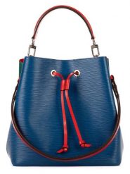 Louis Vuitton Skórzana torebka w kolorze zielono-czerwono-niebieskim - 25 x 26 x 17 cm rozmiar: onesize. Czerwone torebki klasyczne damskie Louis Vuitton, z materiału, na ramię, bez dodatków. Za 6,742.99 zł.