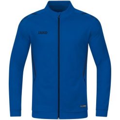 Kurtka damska Jako polyester Challenge. Niebieskie kurtki damskie JAKO, z aplikacjami, z dzianiny, z kapturem. Za 163.15 zł.