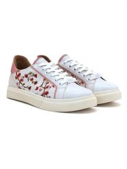 Goby Sneakersy w kolorze biało-jasnoróżowym rozmiar: 39. Białe obuwie sportowe damskie Goby, bez zapięcia. Za 304.99 zł.