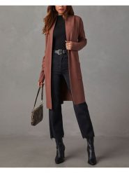 Milan Kiss Kardigan w kolorze jasnobrązowym rozmiar: L. Brązowe kardigany damskie Milan Kiss, l, bez wzorów. Za 165.99 zł.