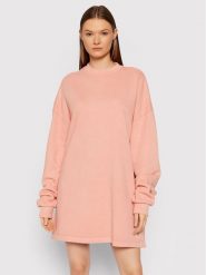 Reebok Sukienka dzianinowa Natural Dye Crew GR0399 Różowy Oversize. Czerwone sukienki damskie Reebok, bez wzorów, z bawełny, bez ramiączek. Za 139.99 zł.