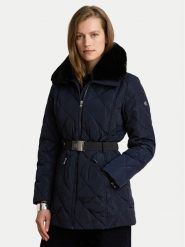 LAUREN RALPH LAUREN Kurtka puchowa 297P23481001 Granatowy Regular Fit. Niebieskie kurtki damskie Lauren Ralph Lauren, m, bez wzorów, z puchu, bez kaptura. Za 1,899.00 zł.