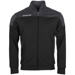 Bluza dresowa zapinana na zamek błyskawiczny Stanno Pride. Czarne bluzy damskie STANNO, m, bez wzorów, z dresówki, bez kaptura. Za 245.50 zł.