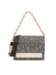 TOUS Torebka Bandolera M. Audree K Icon 2001799559 Czarny. Czarne torebki klasyczne damskie tous, ze skóry, bez dodatków. Za 1,099.00 zł.