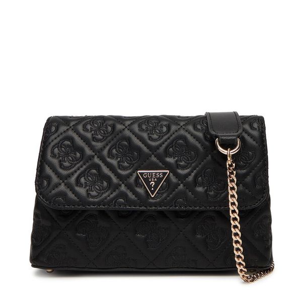 Torebka Guess. Czarne torebki klasyczne damskie Guess, bez dodatków. Za 369.99 zł.