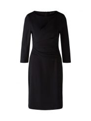 Oui Sukienka w kolorze czarnym rozmiar: 36. Czarne sukienki damskie Oui, bez wzorów, bez ramiączek. Za 170.47 zł.