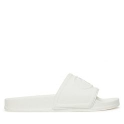 Klapki Liu Jo. Białe klapki damskie Liu Jo, bez wzorów, bez obcasa, bez zapięcia. Za 159.99 zł.