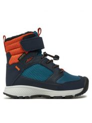 Keen Śniegowce Skua Waterproof Winter Boot 1029622 Granatowy. Niebieskie buty zimowe chłopięce Keen, z materiału, bez zapięcia. Za 399.99 zł.