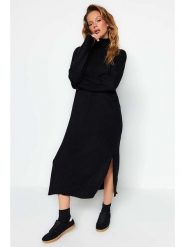Trendyol Sukienka w kolorze czarnym rozmiar: S. Czarne sukienki damskie Trendyol, bez wzorów, bez ramiączek. Za 56.93 zł.