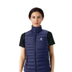 Damska kurtka puchowa bez rękawów Merino Nordend. Zielone kurtki damskie FJORK MERINO, s, bez wzorów, z poliamidu, bez kaptura. W wyprzedaży za 399.00 zł.