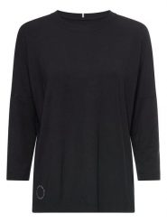Camel Active Koszulka w kolorze czarnym rozmiar: XXL. Czarne bluzki damskie Camel Active, xxl, bez wzorów, z wiskozy, bez kołnierzyka, bez ramiączek. Za 105.14 zł.