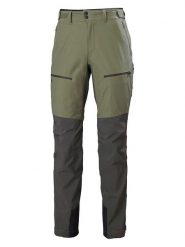 Helly Hansen Spodnie funkcyjne "Verglas Tur" - Regular fit - w kolorze oliwkowo-antracytowym rozmiar: M. Brązowe spodnie dresowe damskie Helly Hansen, m, bez wzorów, z podwyższonym stanem, outdoorowe. Za 316.24 zł.