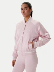 Guess Kurtka bomber V6RL02 WL022 Różowy Regular Fit. Czerwone kurtki damskie Guess, xs, z aplikacjami, z bawełny, bez kaptura. Za 619.99 zł.