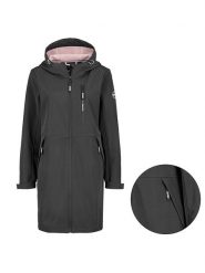 Sublevel Płaszcz softshellowy w kolorze antracytowym rozmiar: XXL. Czarne płaszcze damskie Sublevel, xxl, bez wzorów, bez kaptura. Za 187.96 zł.