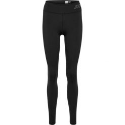 Damskie legginsy Hummel. Czarne legginsy damskie Hummel, bez wzorów, z dżerseju. Za 218.50 zł.