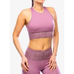Top damski Super.natural Arabesque Lf Top. Czerwone biustonosze sportowe damskie super.natural, bez wzorów. Za 208.99 zł.