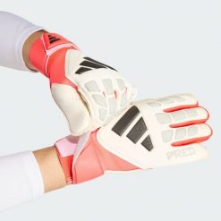 Rękawice Bramkarskie Predator Match. Białe rękawiczki damskie Adidas, bez wzorów. Za 199.00 zł.