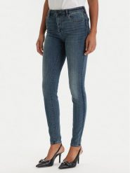 Armani Exchange Jeansy XW000129 AF10863 MB001 Niebieski Skinny Fit. Niebieskie jeansy damskie Armani Exchange, bez wzorów, z bawełny. Za 519.99 zł.