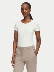 Emporio Armani Underwear T-Shirt EW002904 AF25589 U1131 Kremowy Regular Fit. Białe t-shirty damskie Emporio Armani Underwear, xl, bez wzorów, z bawełny, bez kołnierzyka. Za 244.99 zł.