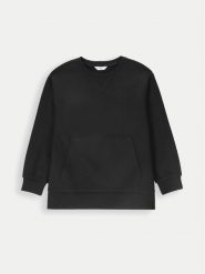 Coccodrillo Bluza ZC4132601VGA Czarny Regular Fit. Czarne bluzy dziewczęce COCCODRILLO, bez wzorów, z bawełny, bez ramiączek, bez kaptura. Za 49.90 zł.