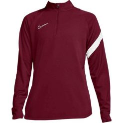 Bluza sportowa damska Nike Nk Df Academy Dril Top. Czerwone bluzy damskie Nike, bez wzorów, bez kaptura. Za 162.91 zł.