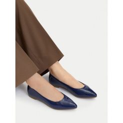 Baleriny Lasocki. Niebieskie balerinki damskie Lasocki, bez wzorów. Za 169.99 zł.