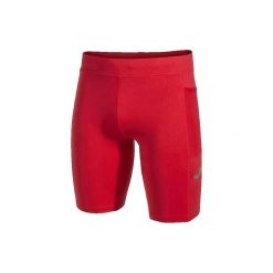 Legginsy Joma Elite X czerwone do biegania. Czerwone legginsy damskie Joma, s, bez wzorów, z materiału. Za 113.00 zł.