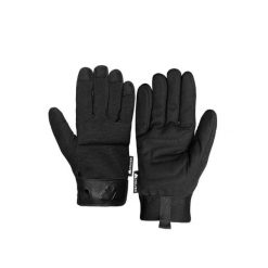 Rękawiczki ochronne Ferrata. Czarne rękawiczki damskie VOLVEN, bez wzorów. Za 109.99 zł.