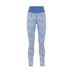 Damskie legginsy Kari Traa Anna. Niebieskie legginsy damskie Kari Traa, bez wzorów. Za 453.50 zł.