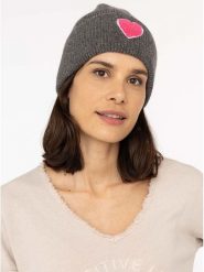 Zwillingsherz Czapka "Flausch-Herz" w kolorze brązowym rozmiar: onesize. Brązowe czapki damskie Zwillingsherz, bez wzorów, z materiału. Za 86.99 zł.