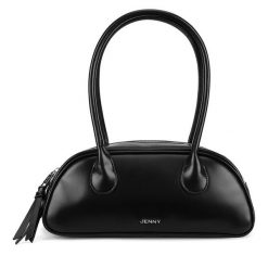 Torebka JENNY. Czarne torebki klasyczne damskie Jenny, bez dodatków. Za 139.99 zł.