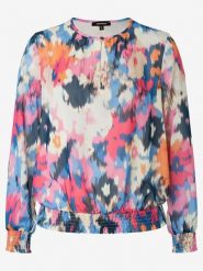 More & More Bluzka ze wzorem rozmiar: 34. Bluzki damskie More & More, bez wzorów, bez kołnierzyka, bez ramiączek. Za 82.64 zł.