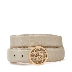 Pasek Damski Guess. Brązowe paski damskie Guess, z aplikacjami. Za 139.99 zł.